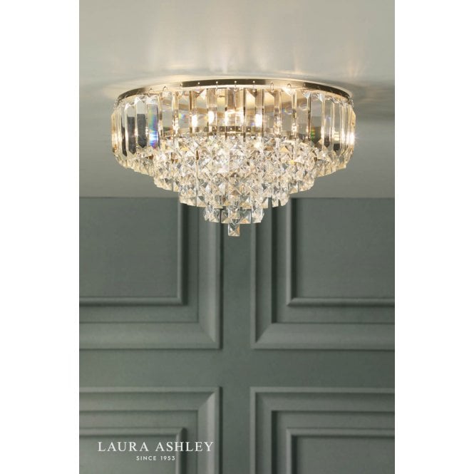 Laura Ashley Vienna 3 Light Flush Fitting