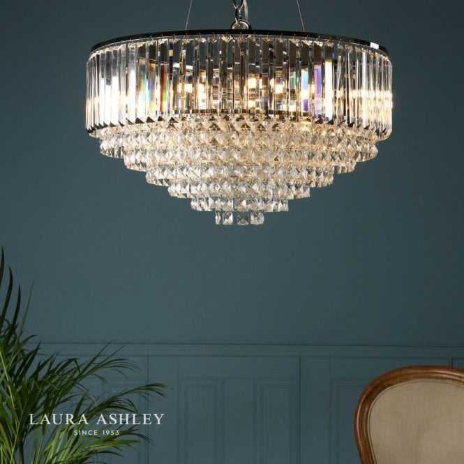 Laura Ashley Vienna 9 Light Chandelier