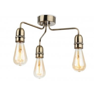 Leon 3 Light Flush