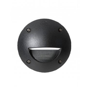 Leti 100 Round Eyelid Gill LED 3W GX53 in Black