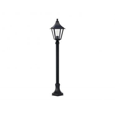 Linek 4 Sided Small E27 1130mm Post Light