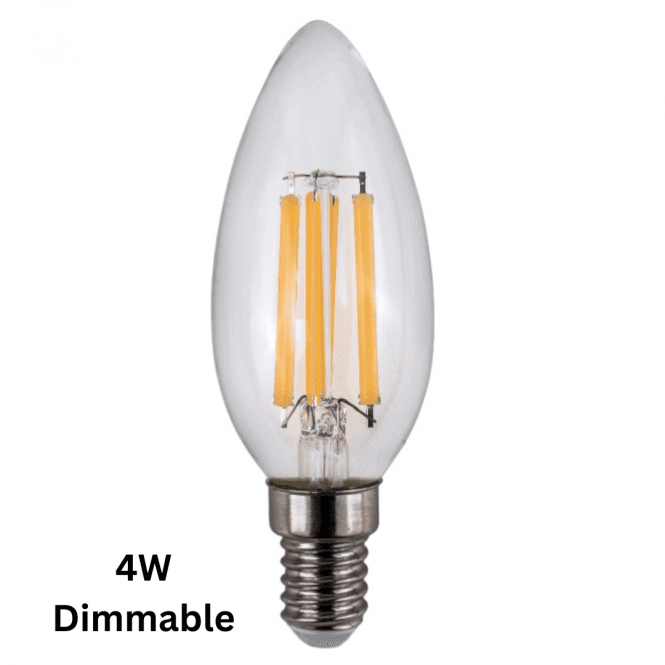 Magnalux 4W E14 Dimmable Candle Bulb