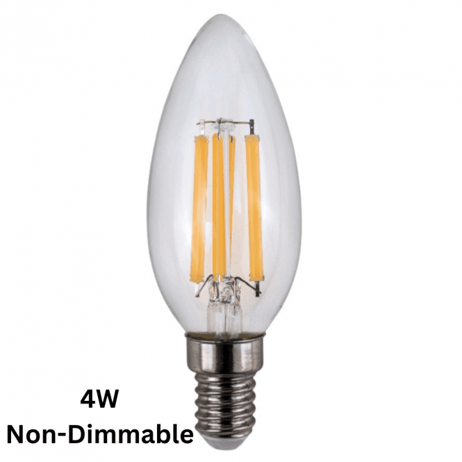 Magnalux 4W E14 Non Dimmable Candle Bulb