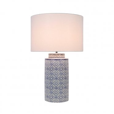 Cunninghm Ceramic Table Lamp C/W Shade