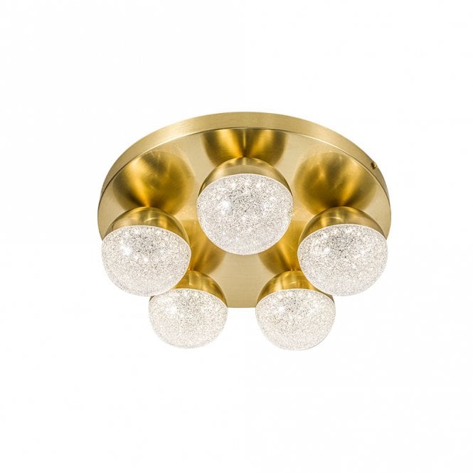 Magnalux Dew 5 Light Bathroom Ceiling Light IP44
