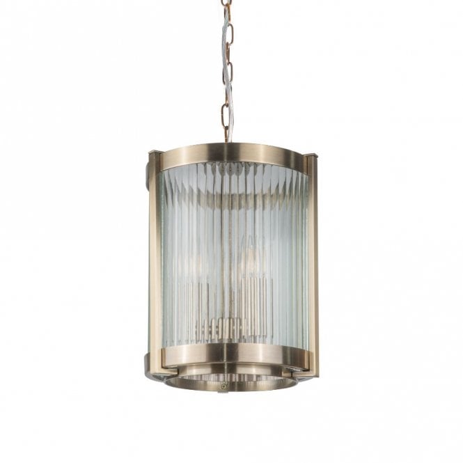 Magnalux Hudson 3 Light Glass Pendant
