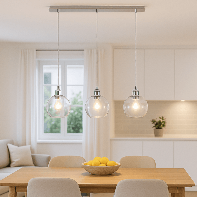 Magnalux Lewis 3 Light Bar Pendant