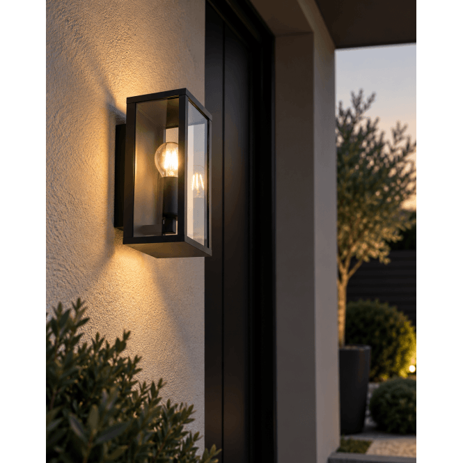 Magnalux Parker Black Wall Light