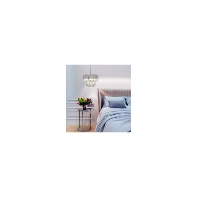 Magnalux Pierre 4 Light Crystal Pendant