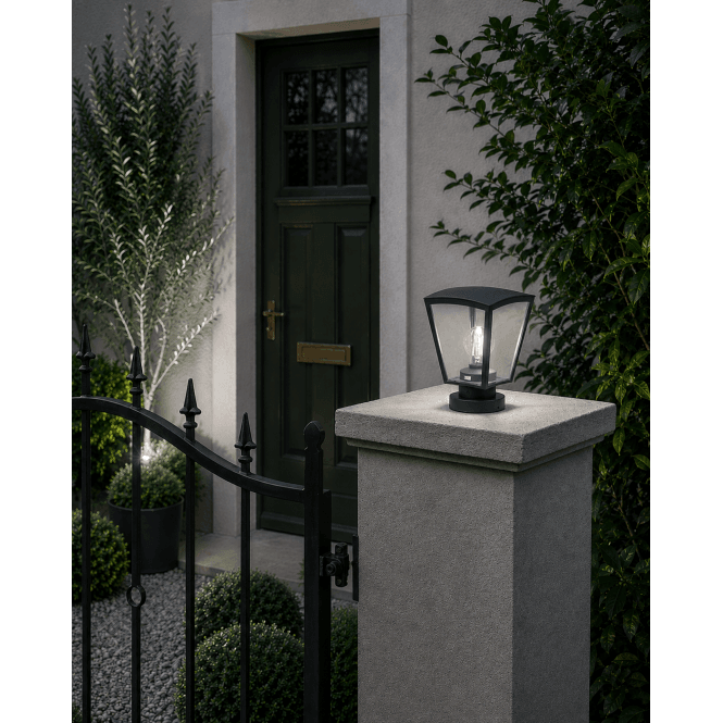 Magnalux Sawyer Anthracite Pillar Top
