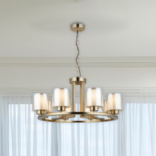 Magnalux Yara Round Antique Brass Pendant