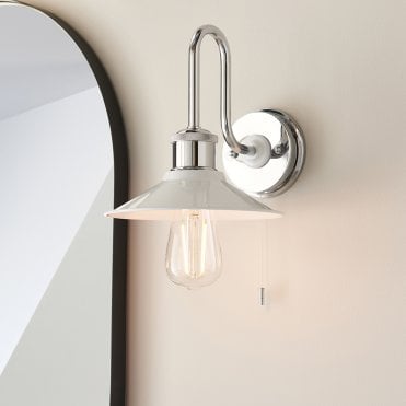 Maris Wall Light in Chrome