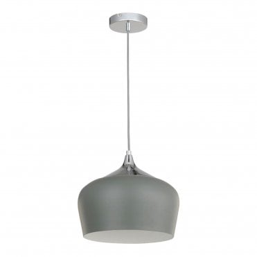 Modena E27 1 Light Contemporary Droplet Pendant