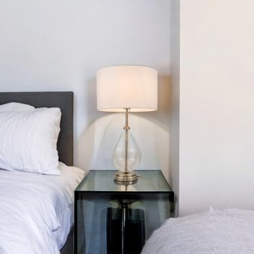 Rayna Crystal Table Lamp C/W Shade