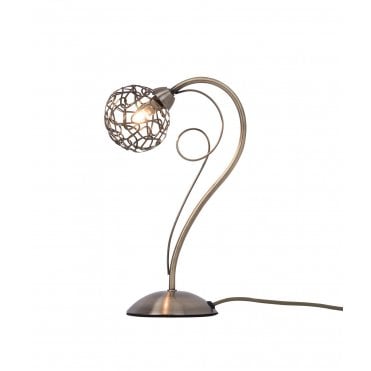 Ronda Table Lamp with Mesh Ball Shade