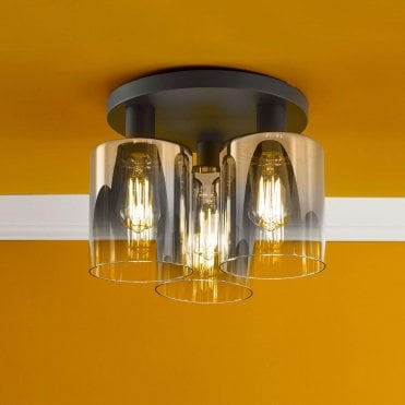 Savannah 3 Light Flush Fitting