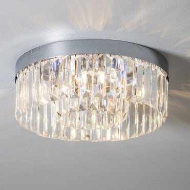 Crystal Ceiling Flush