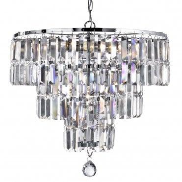 Empire 5 Light Crystal Chandelier