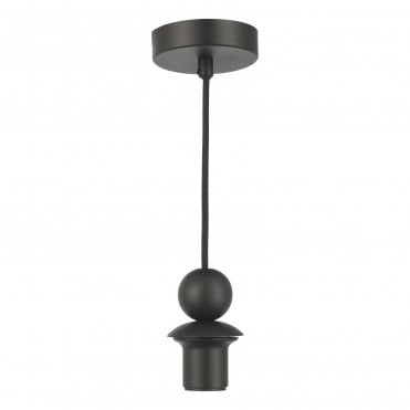 Single Black 1650mm Suspension