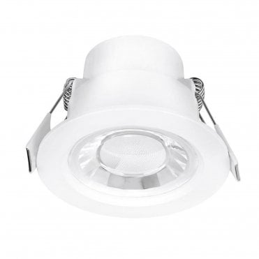 Spryte 8W LED Adjustable Integrated IP44 Dimmable White Downlight