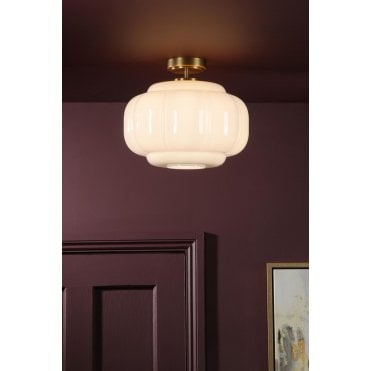 Sumitra Flush & Opal Glass Fitting